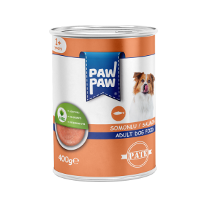 PawPaw Yetişkin Köpekler için Somonlu Pate Tam Yaş Mama